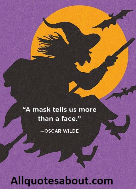 Family Halloween quote graphic placed after the blessings-not-scares wish