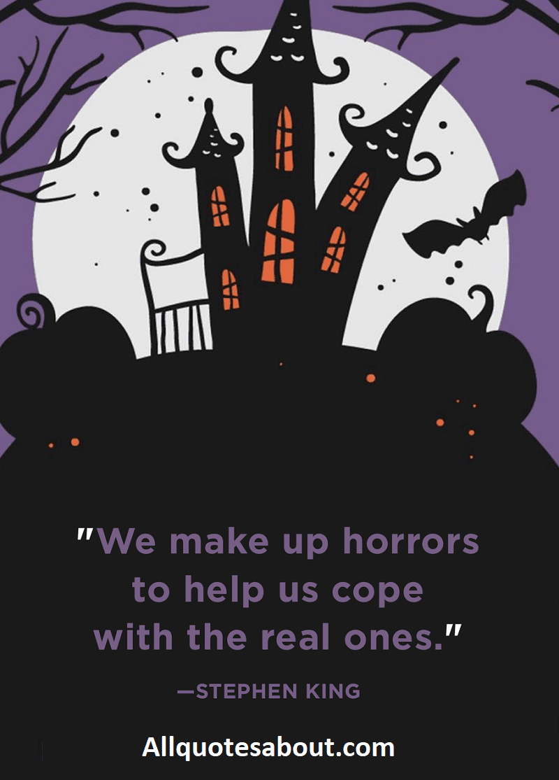Halloween quote graphic placed after Shakespeare's “By the pricking of my thumbs” line from Macbeth