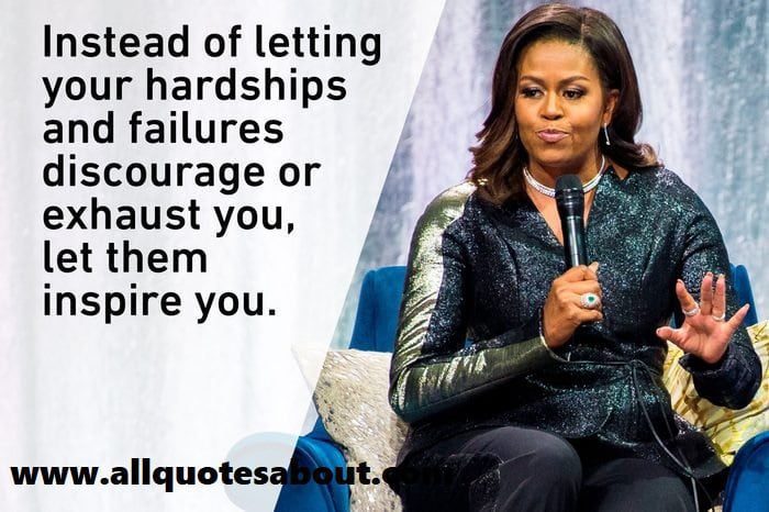 Michelle Obama giving a speech