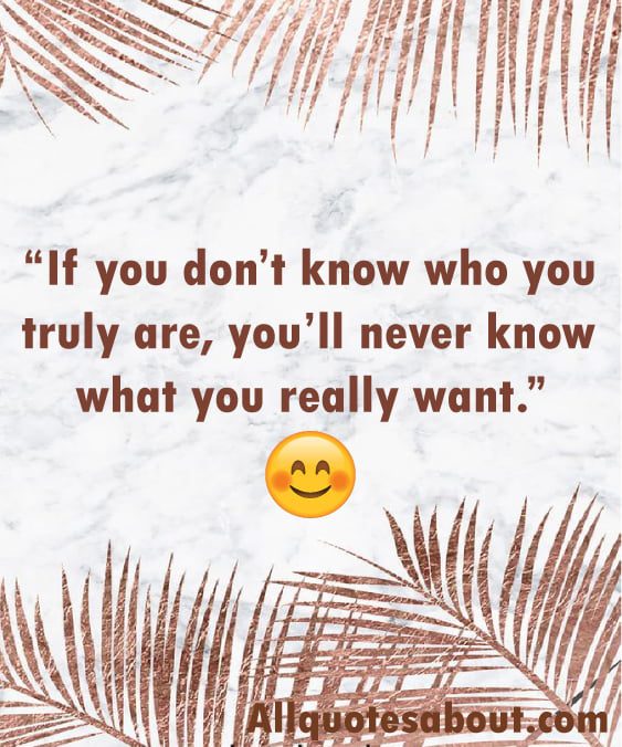 Be yourself quotes print with tropical leaves