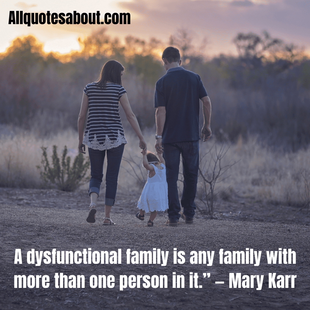 Happy family day quote over a warm family illustration
