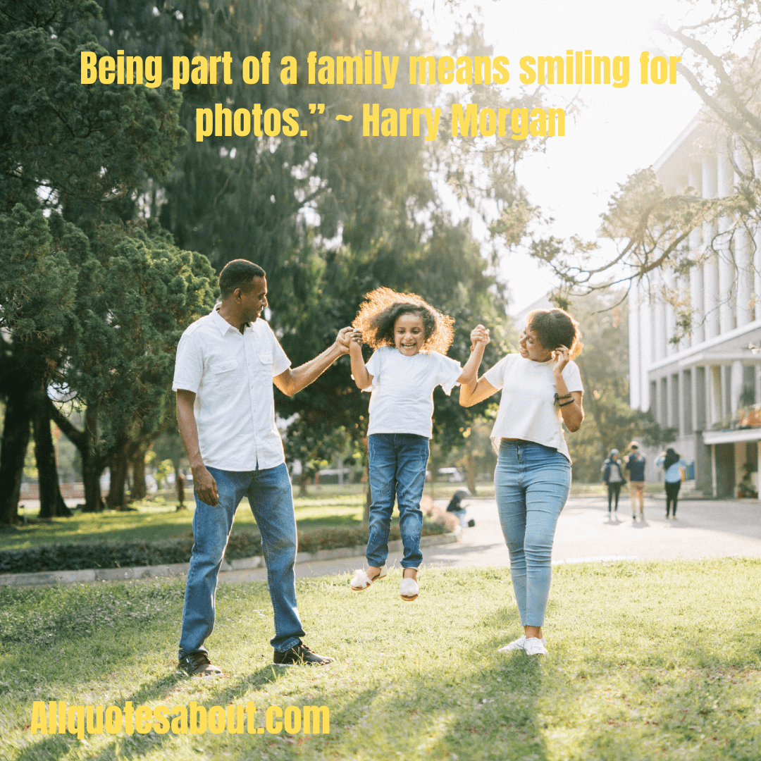 Sweet family day quote for Instagram with a bright cheerful design