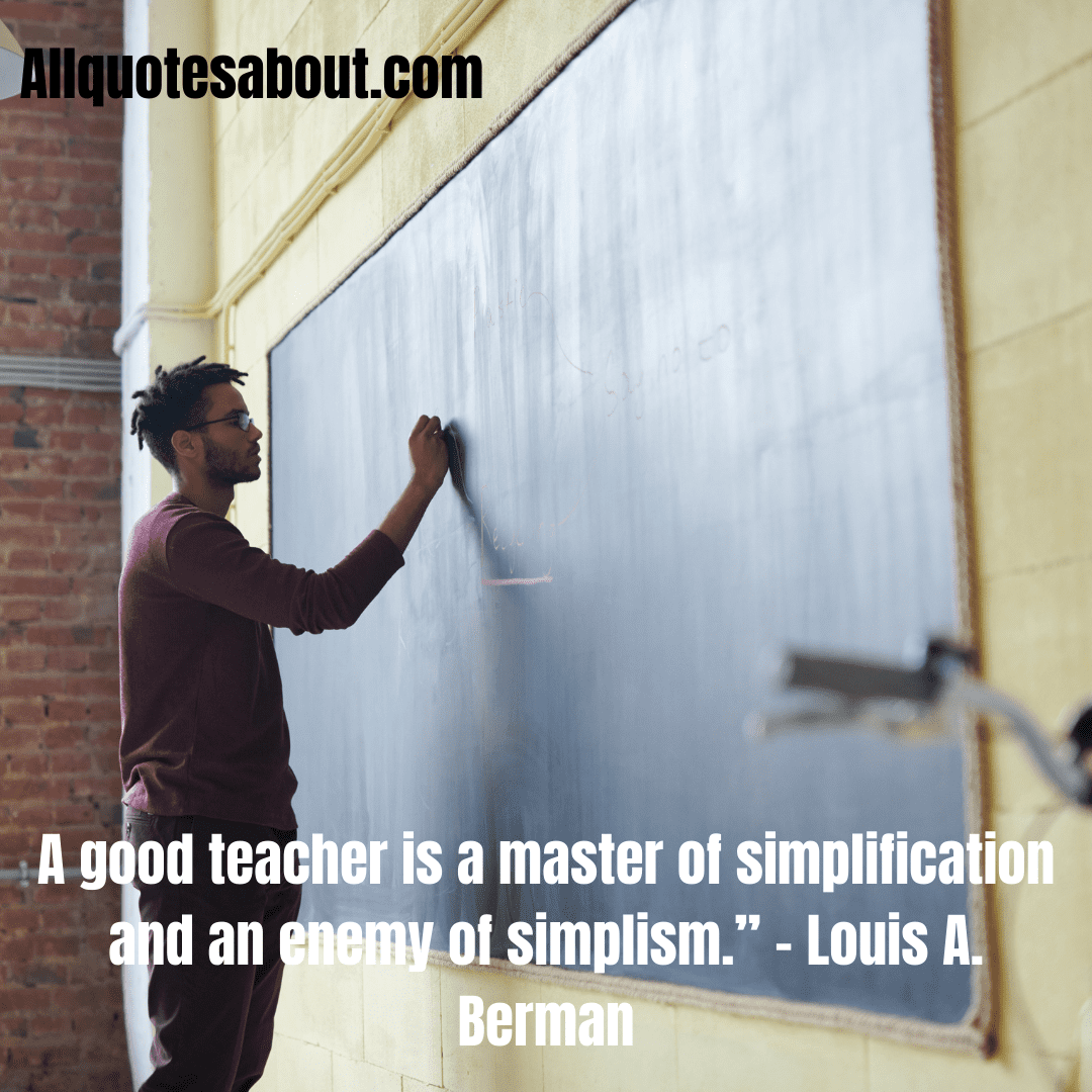 Teacher Quotes