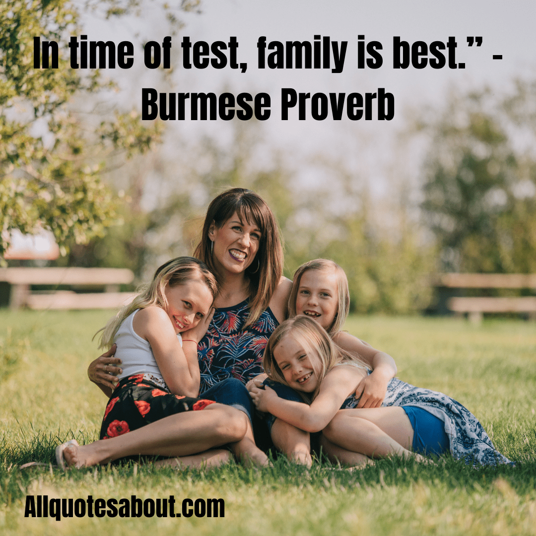 One day family quote about cherishing time together