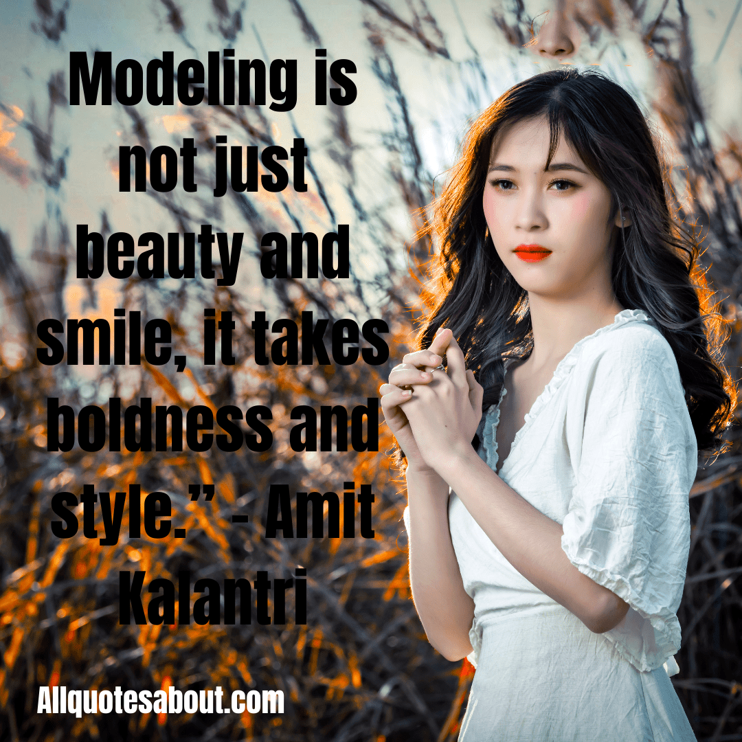 Modern fashion quote with a contemporary fresh design