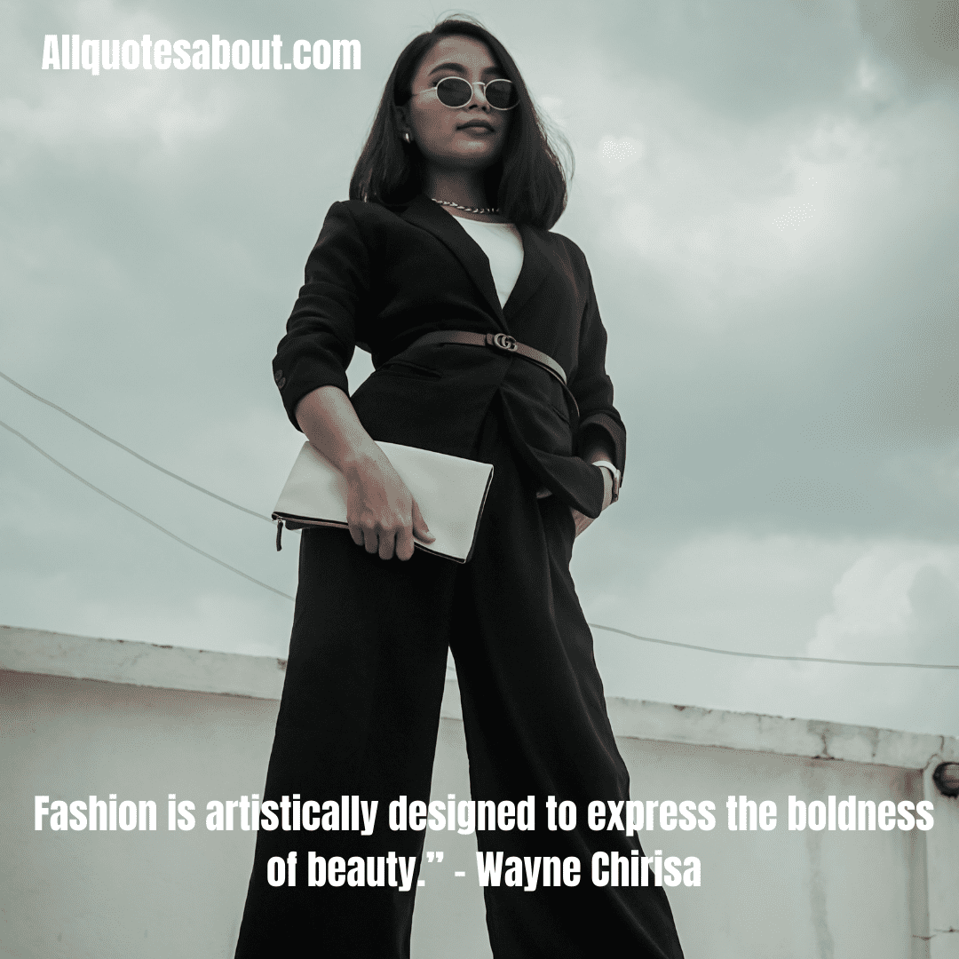 Fashion confidence quote with bold empowering colors