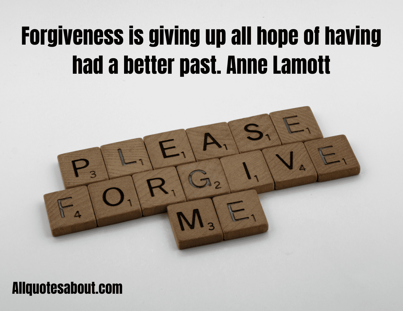 Forgiveness and love quote graphic