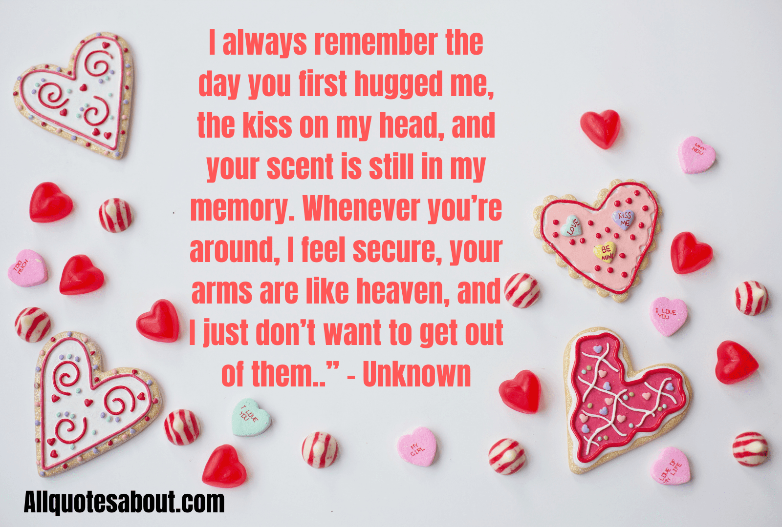 Anniversary love quotes for her image with celebratory decorations