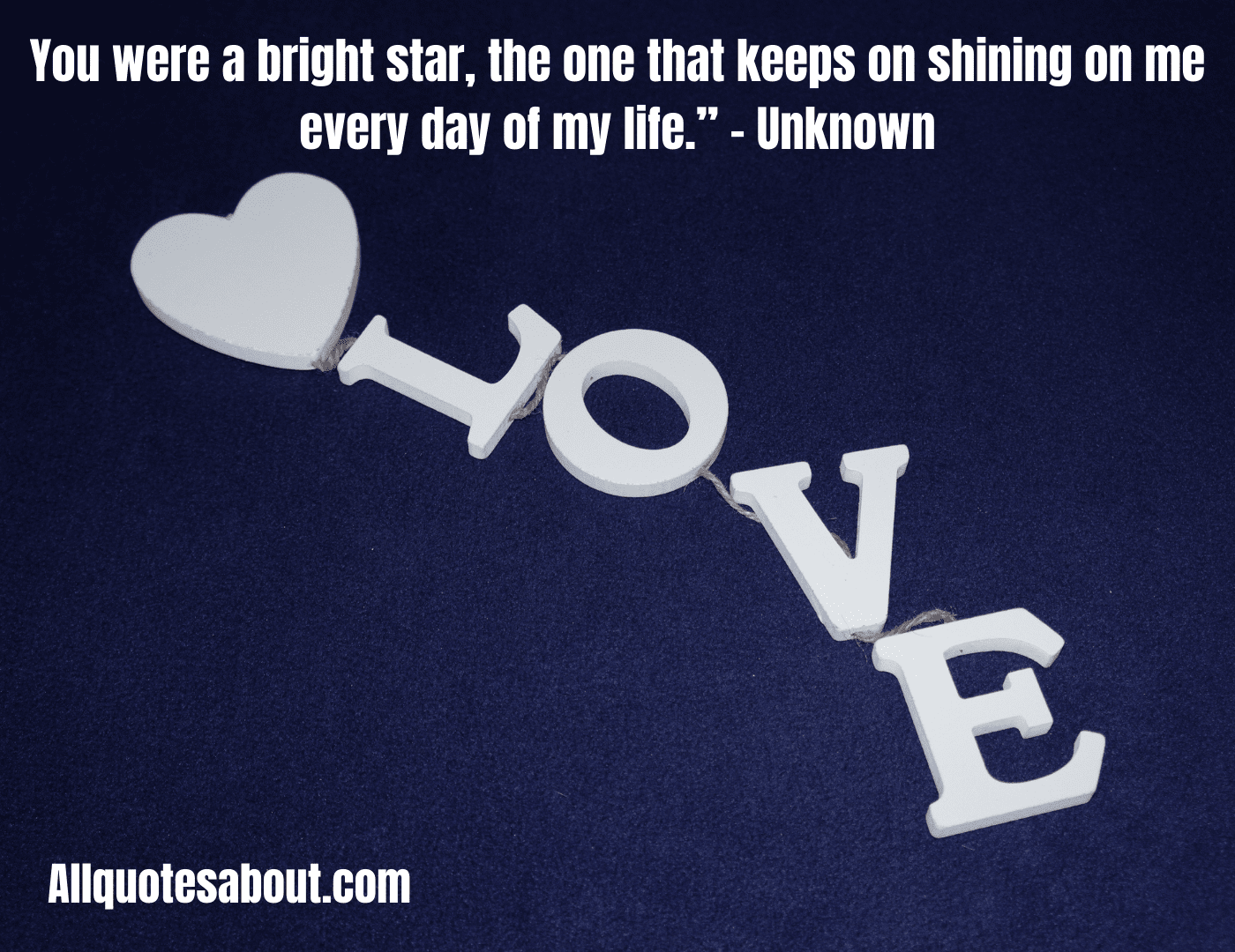Heart-touching message image with an emotional design