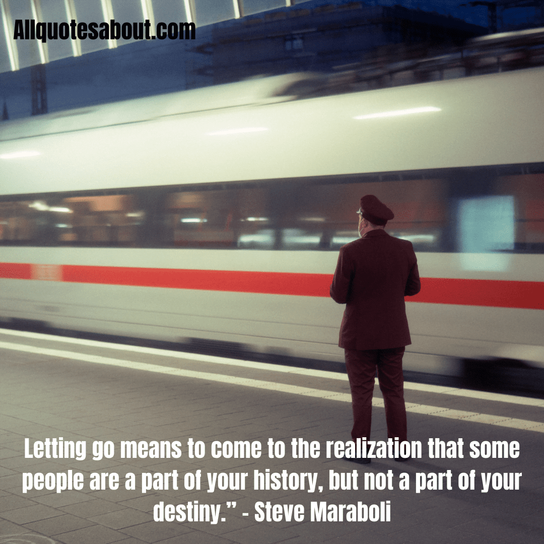 Illustrated graphic featuring a breakup moving on quote about new beginnings