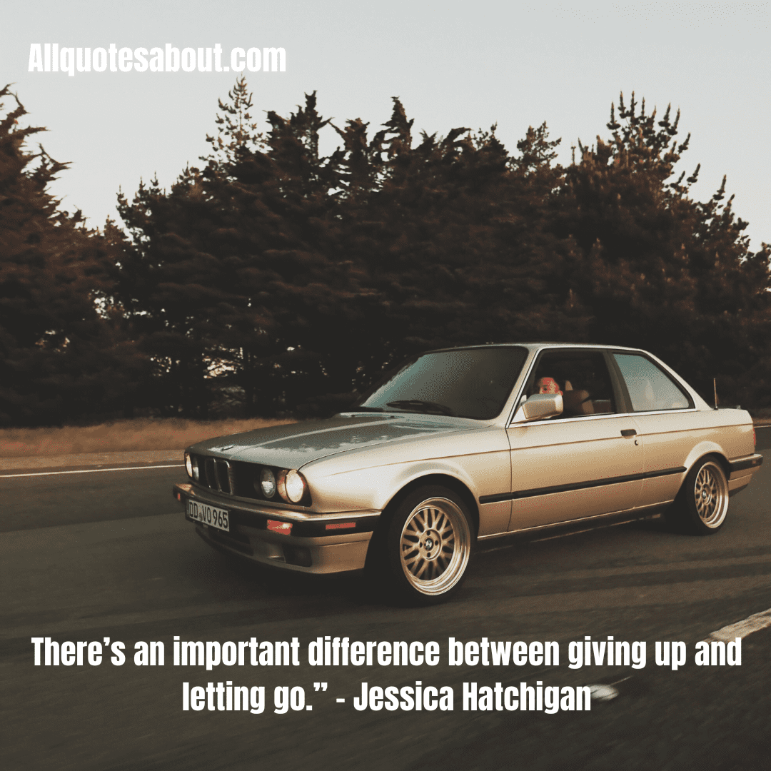 Illustrated graphic featuring a cheerful moving on quote about happiness