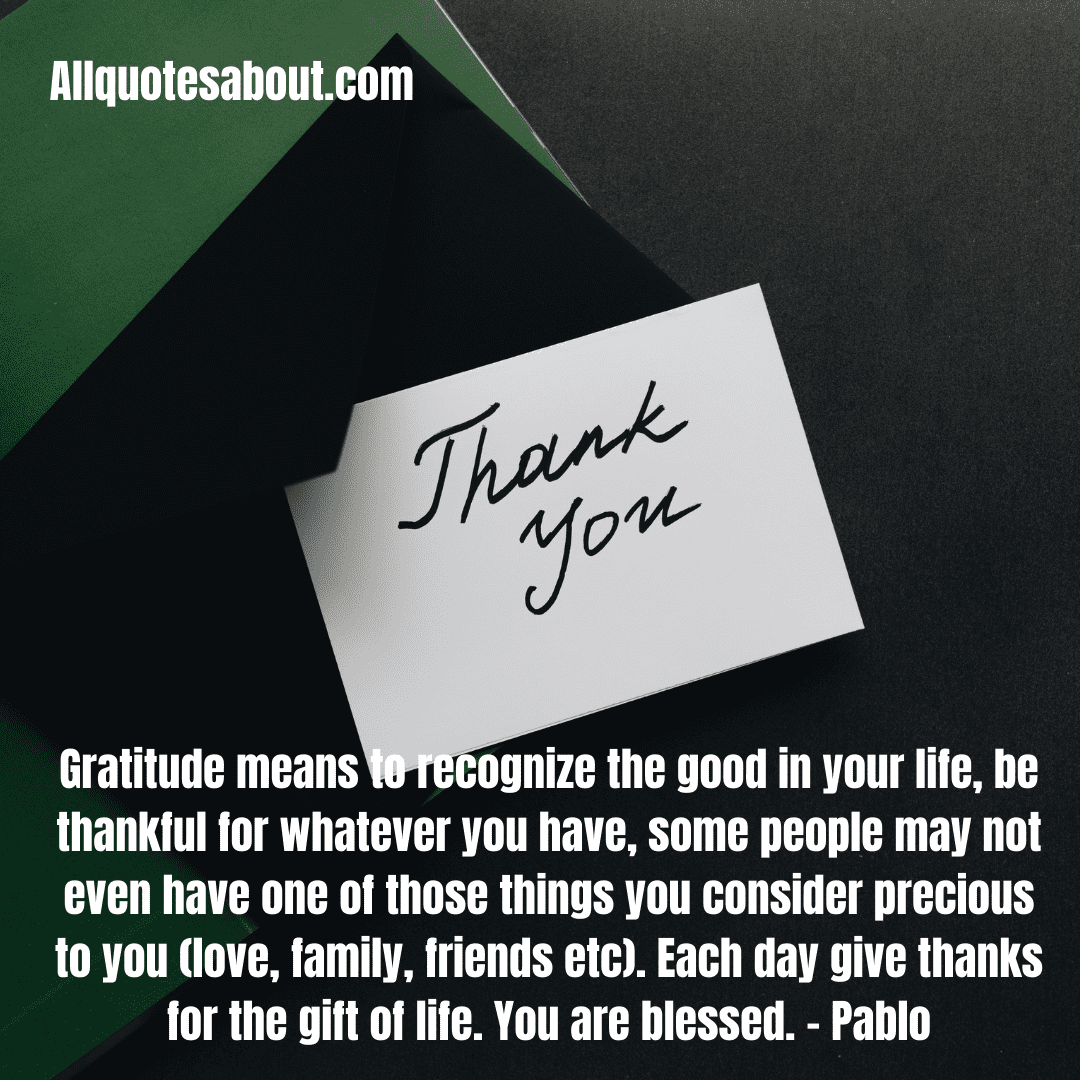 Thankful Quotes