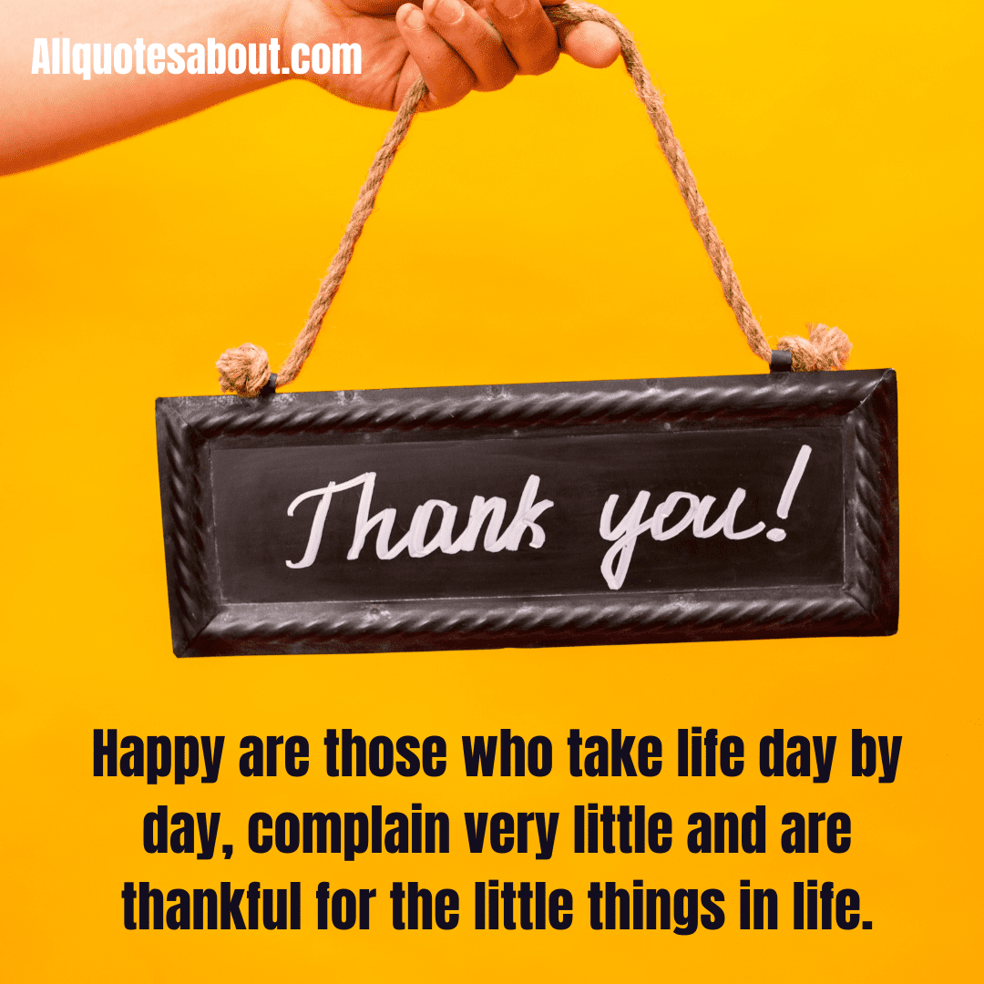 Thankful Quotes