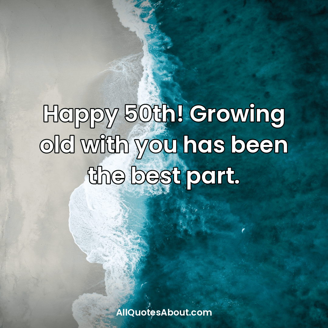 50th birthday messages