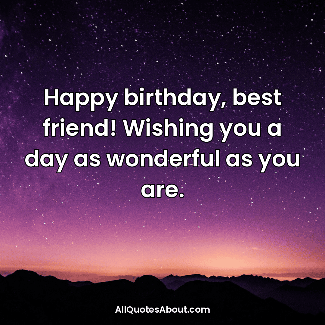 best friend birthday letters