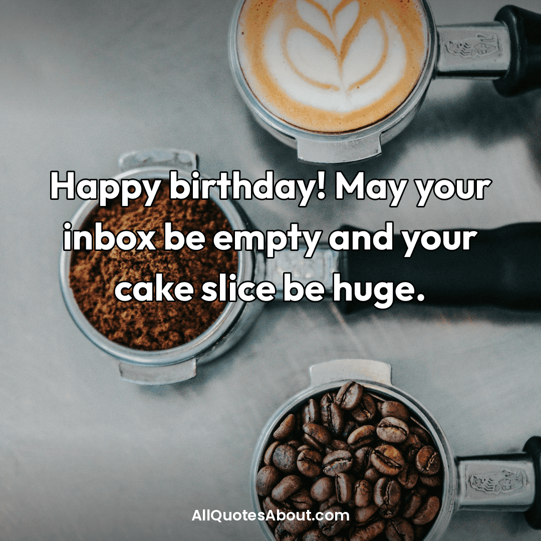 funny birthday wishes for coworker