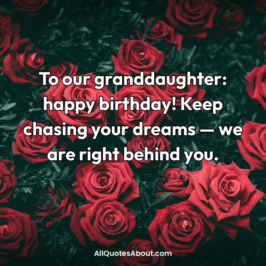 birthday messages for granddaughter