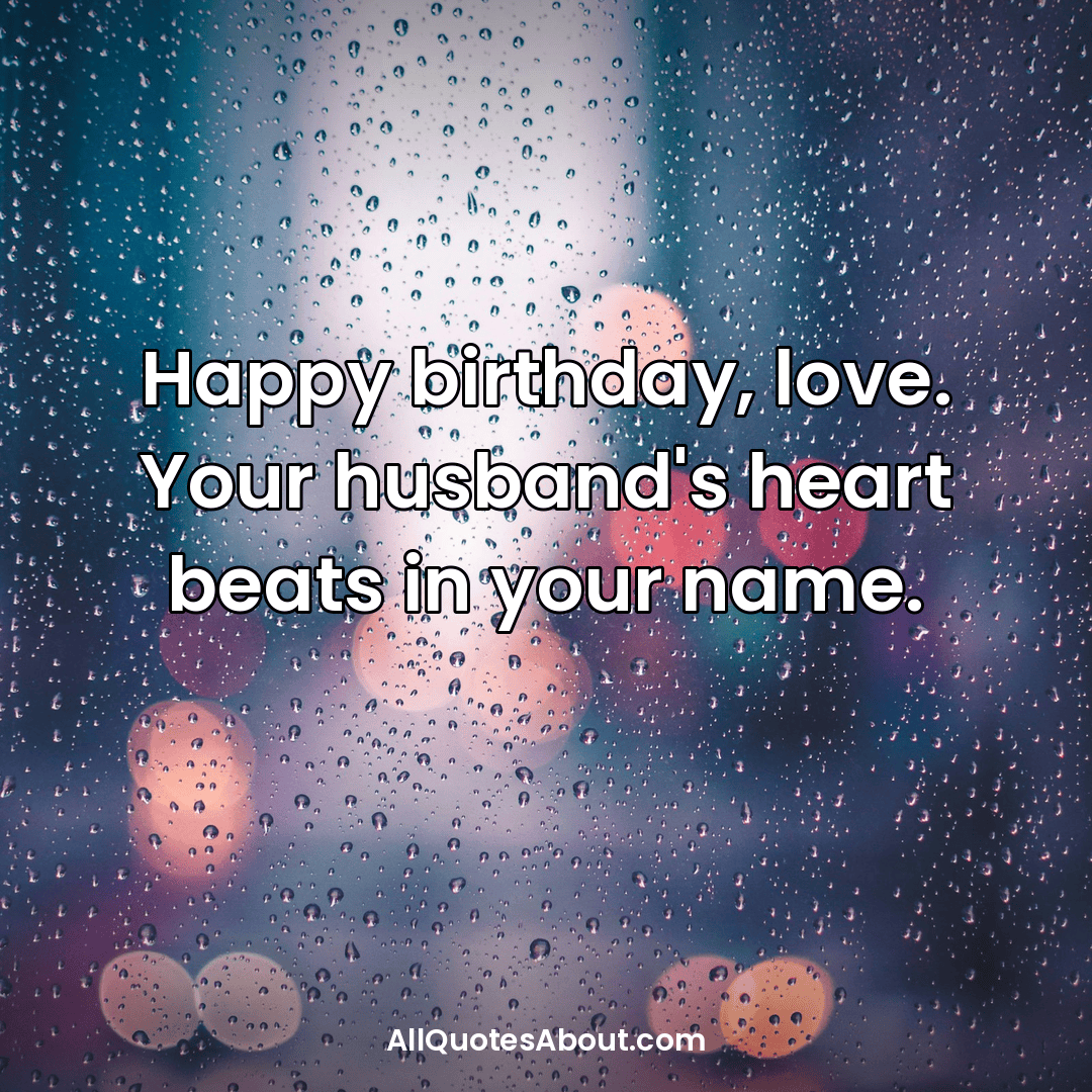 romantic birthday wishes for wife