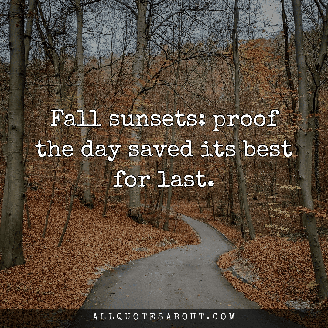 autumn sayings