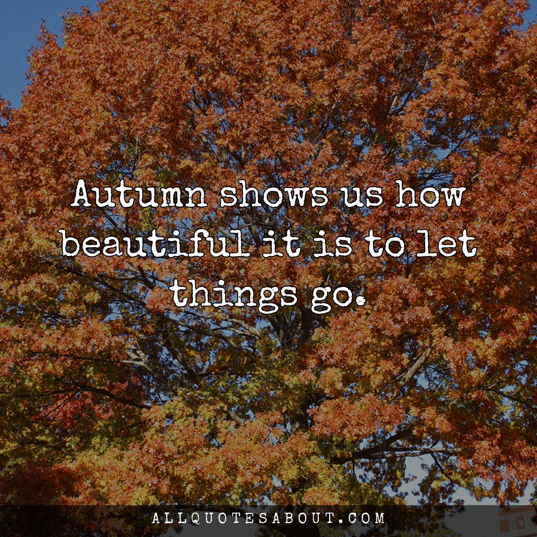 autumn sayings