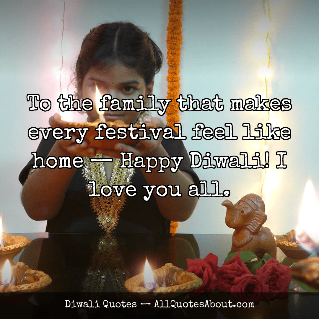 diwali wishes for family