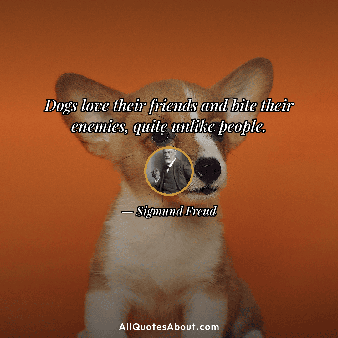 sigmund freud dog quote