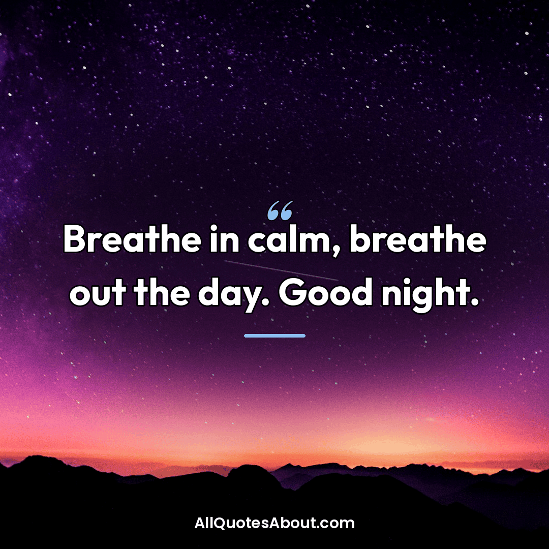 good night quotes