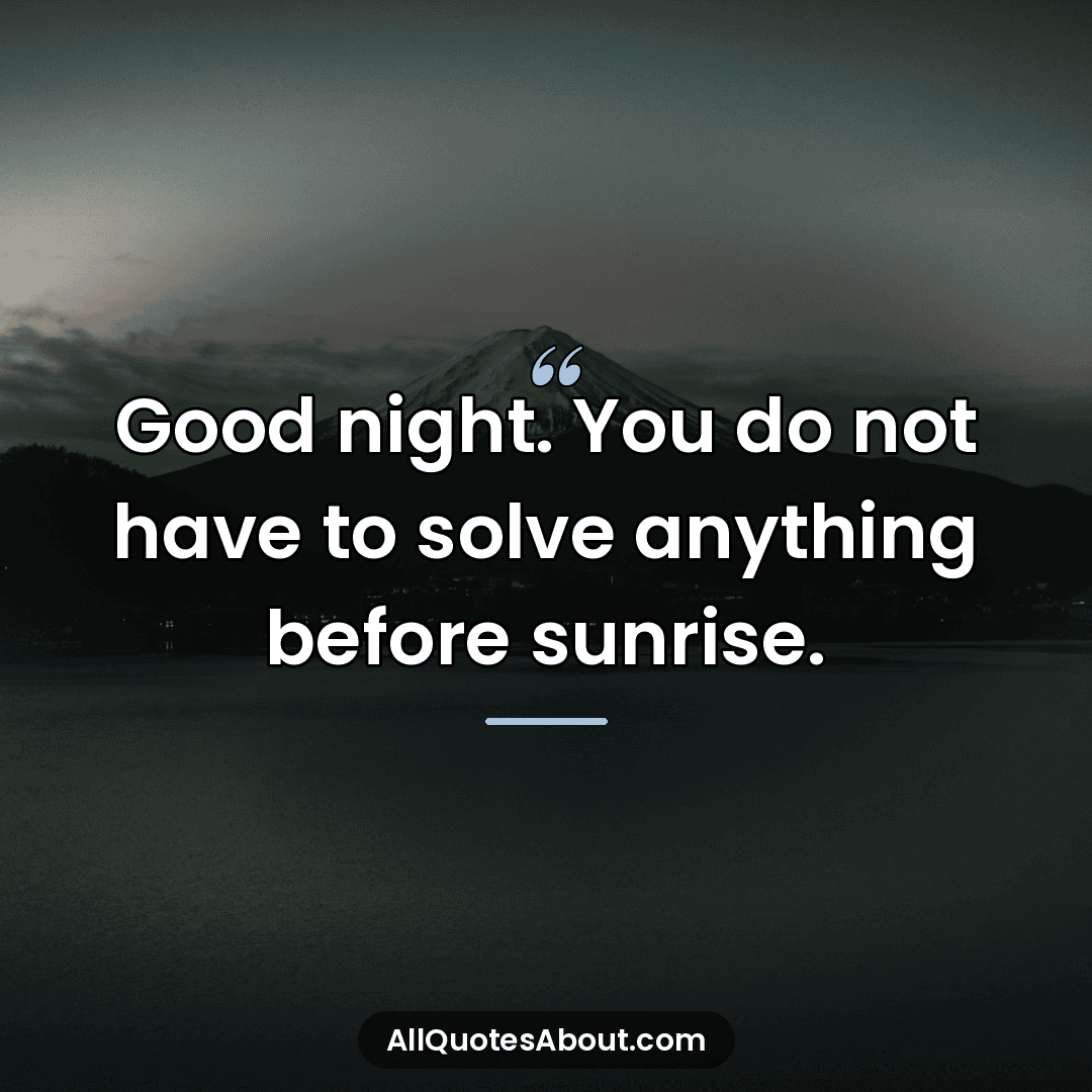 good night quotes