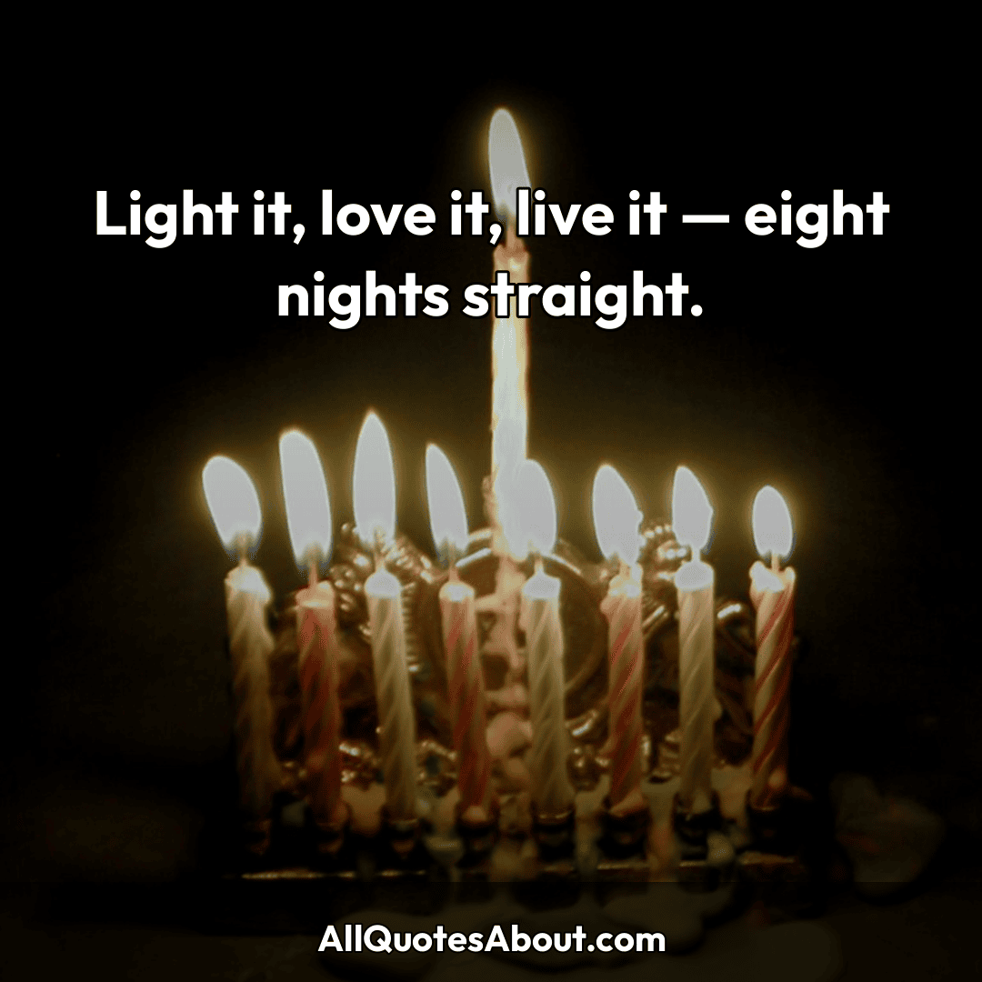 hanukkah candle lighting