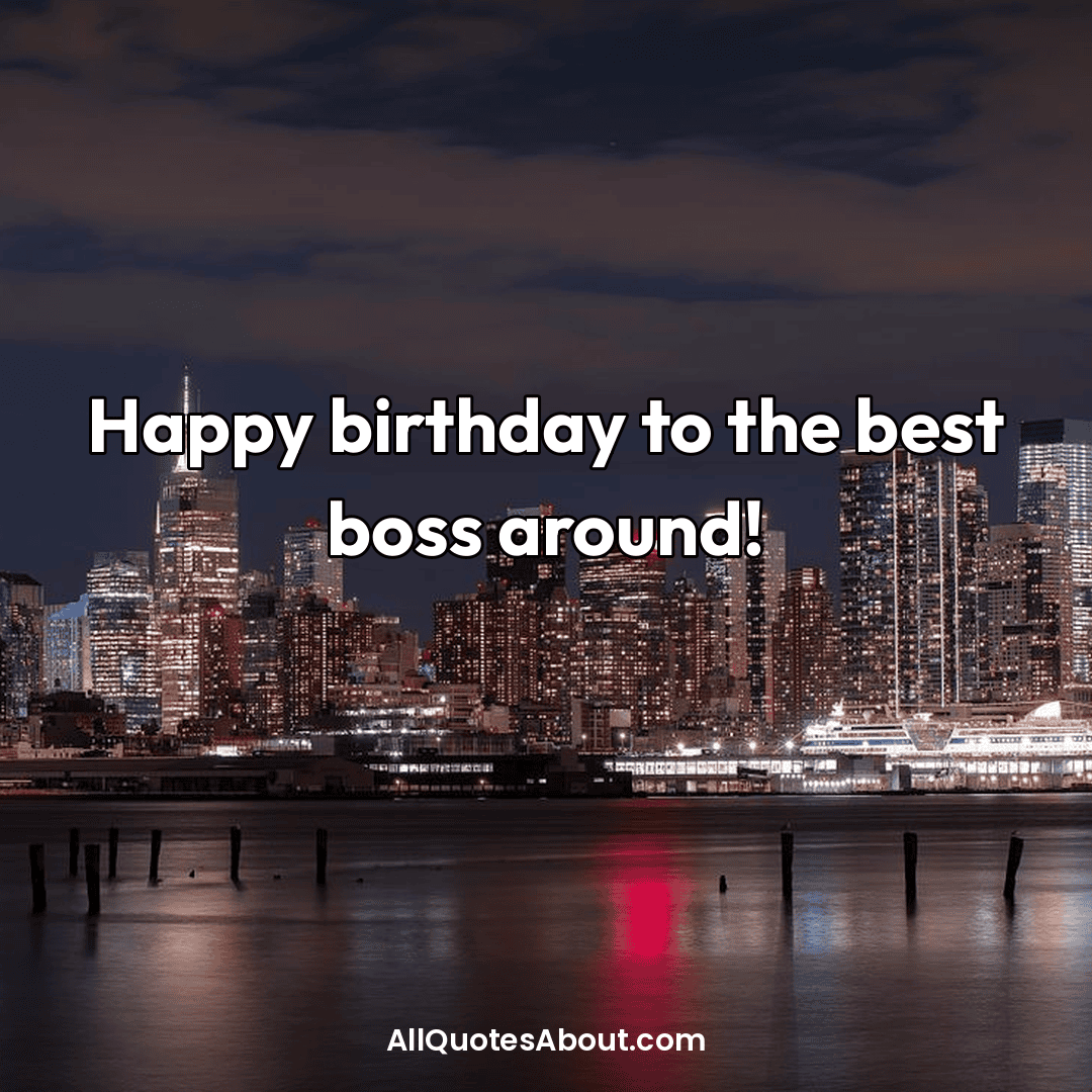 happy birthday boss greeting