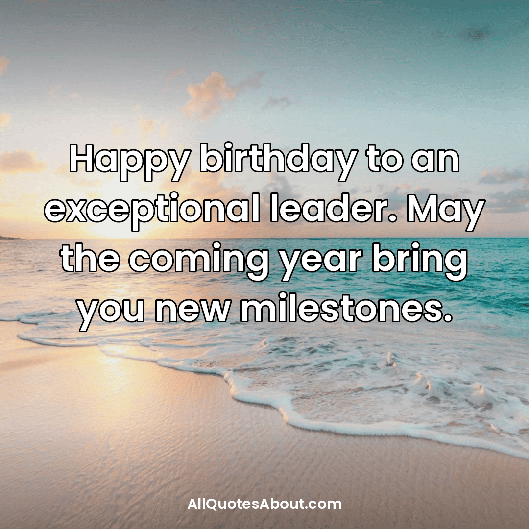 happy birthday boss
