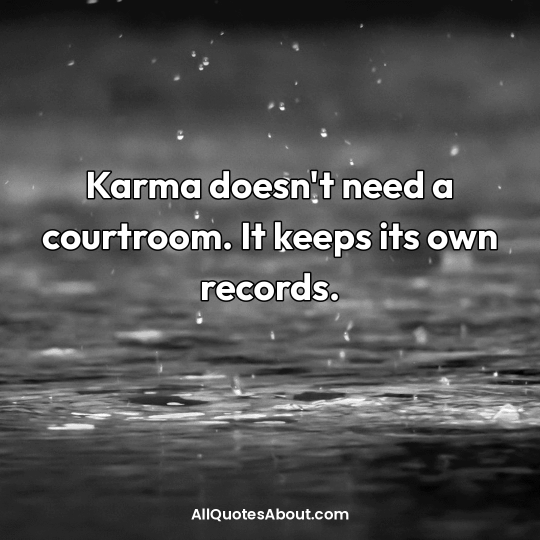 karma cheating quotes
