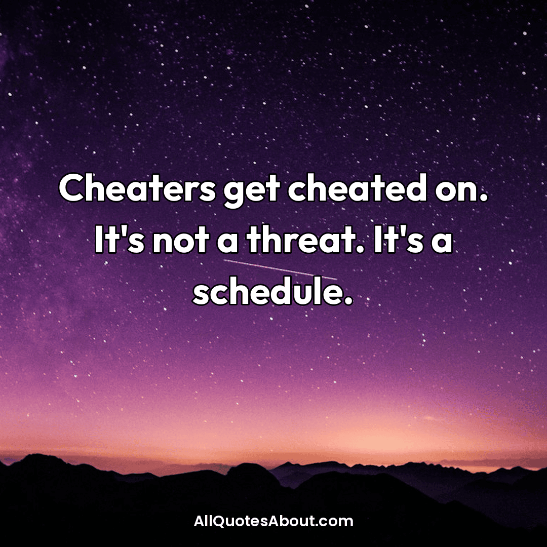 cheating karma quotes