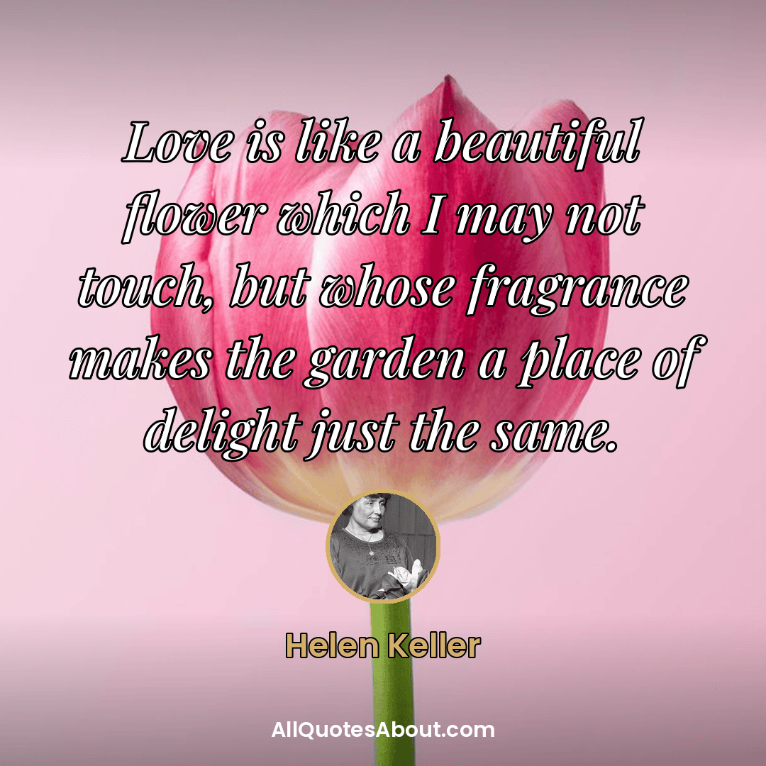 romantic flower quotes
