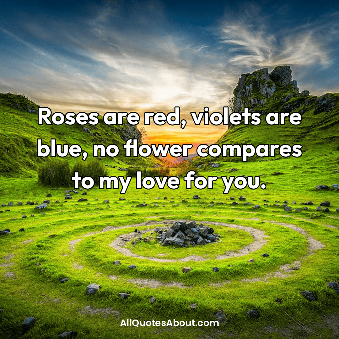 love and flowers quotes