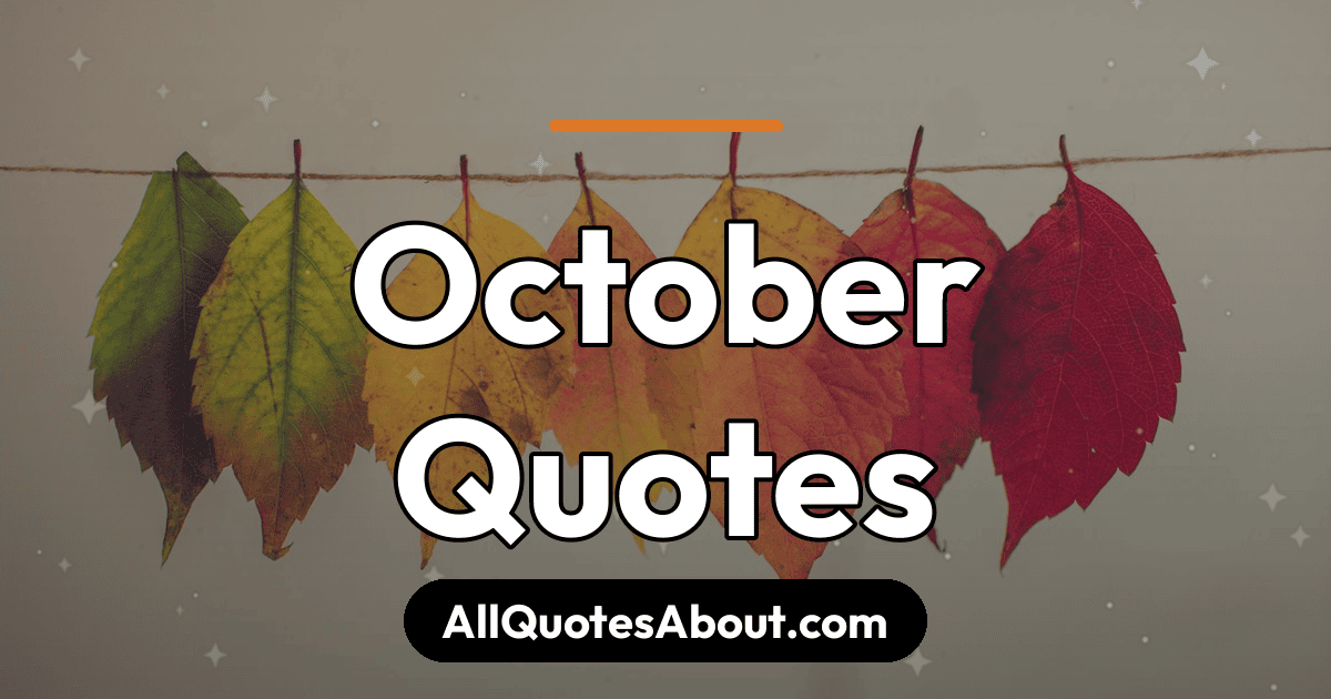 october quotes