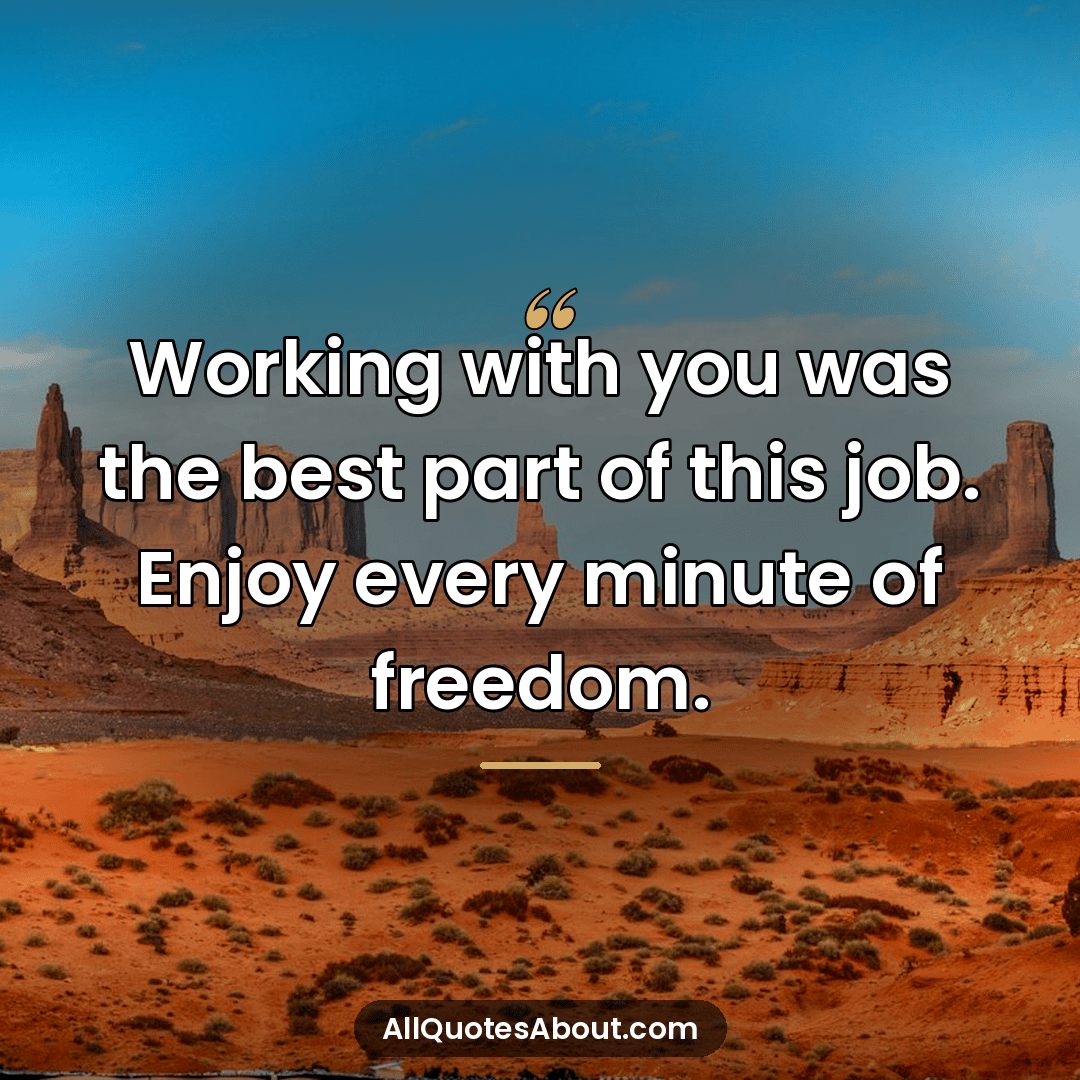 retirement farewell quotes