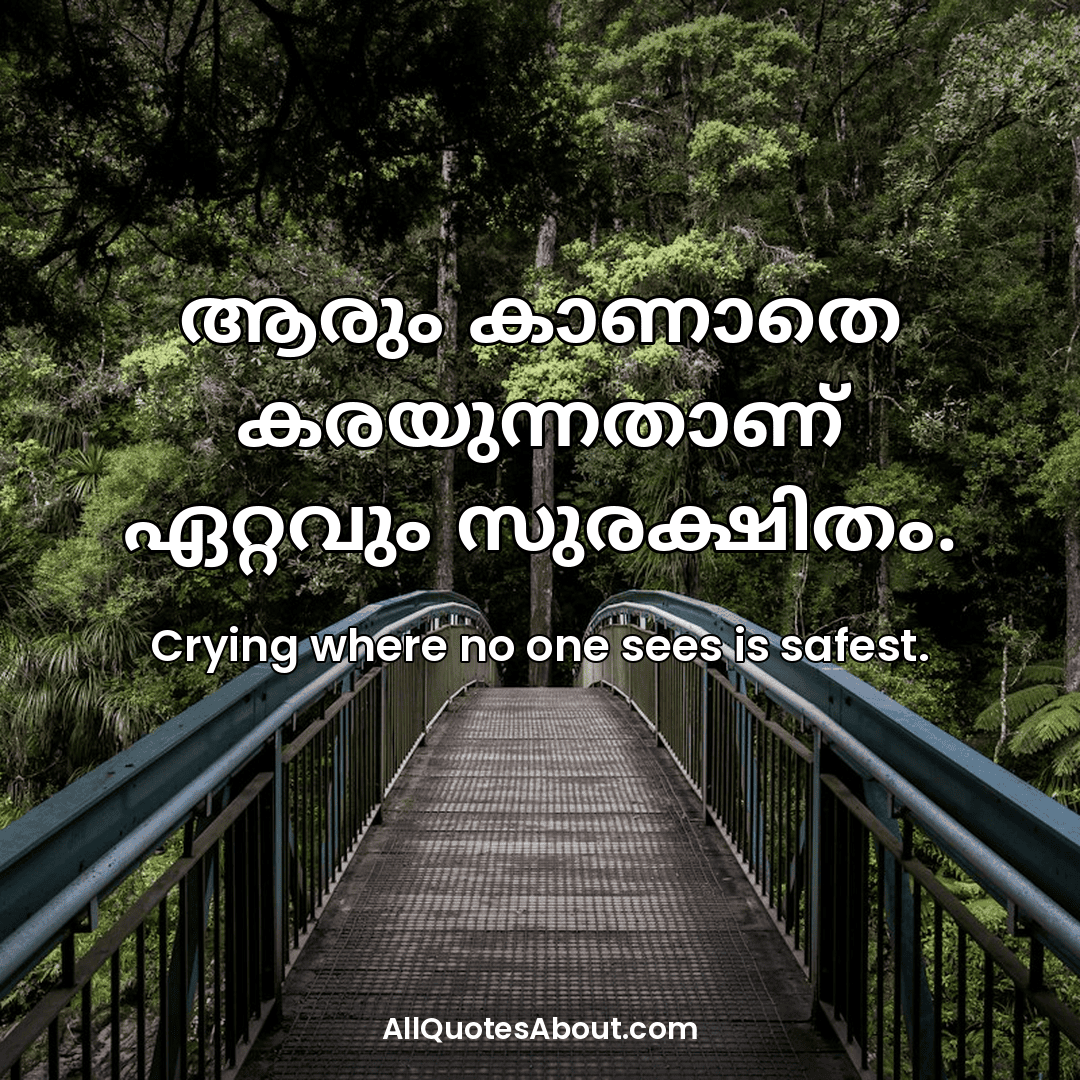 sad malayalam quotes