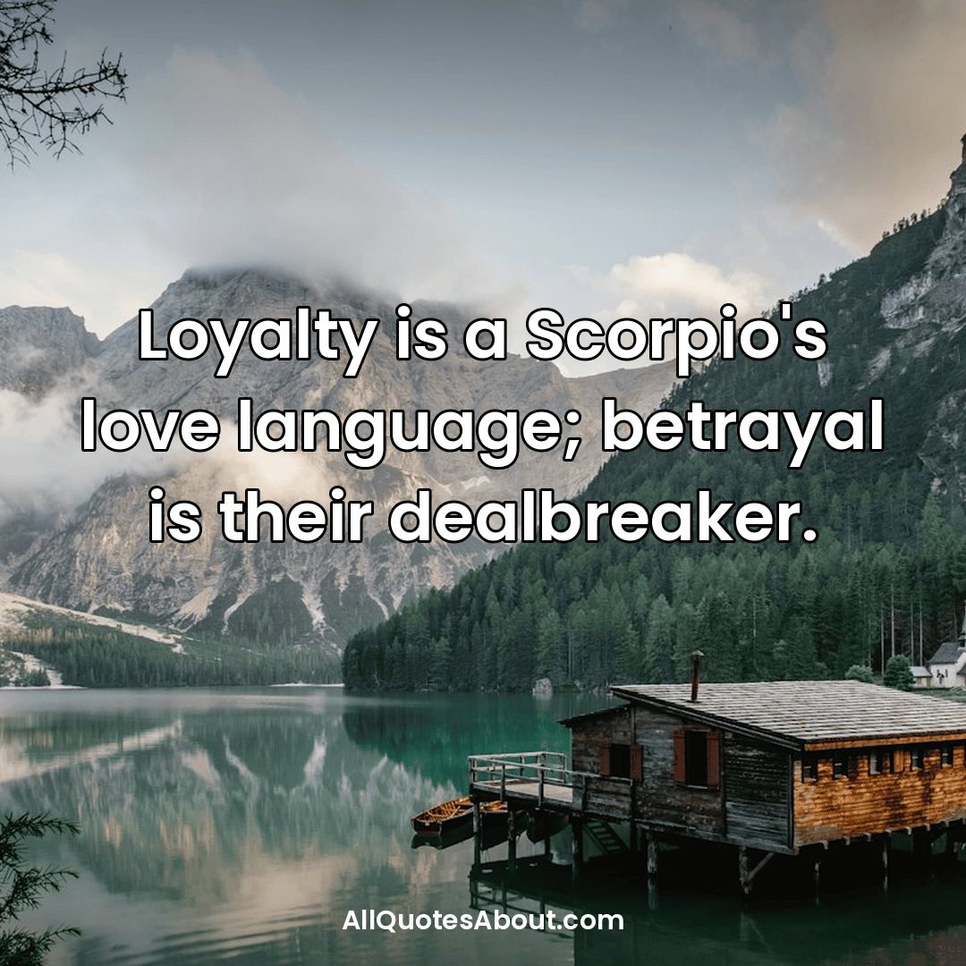 scorpio zodiac quotes