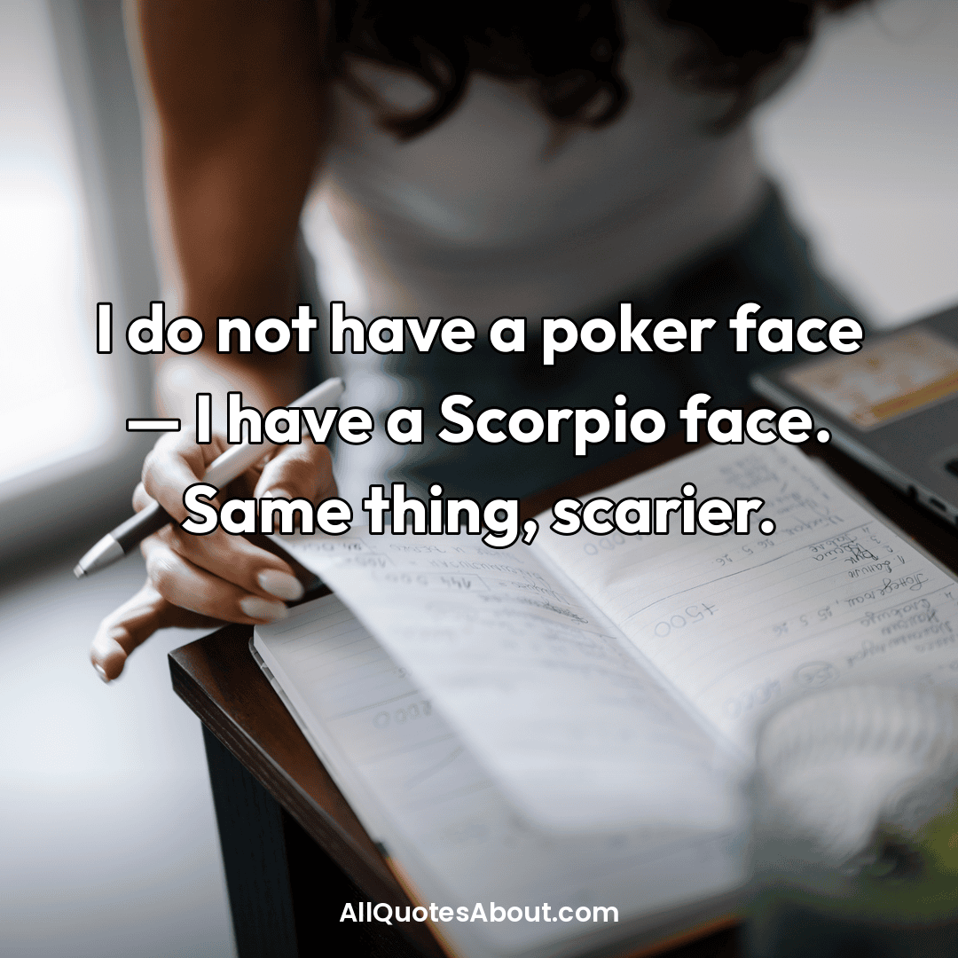 scorpio quotes