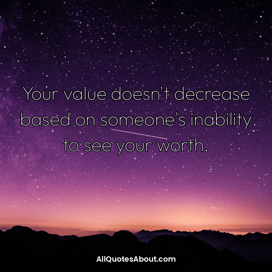 self worth quotes