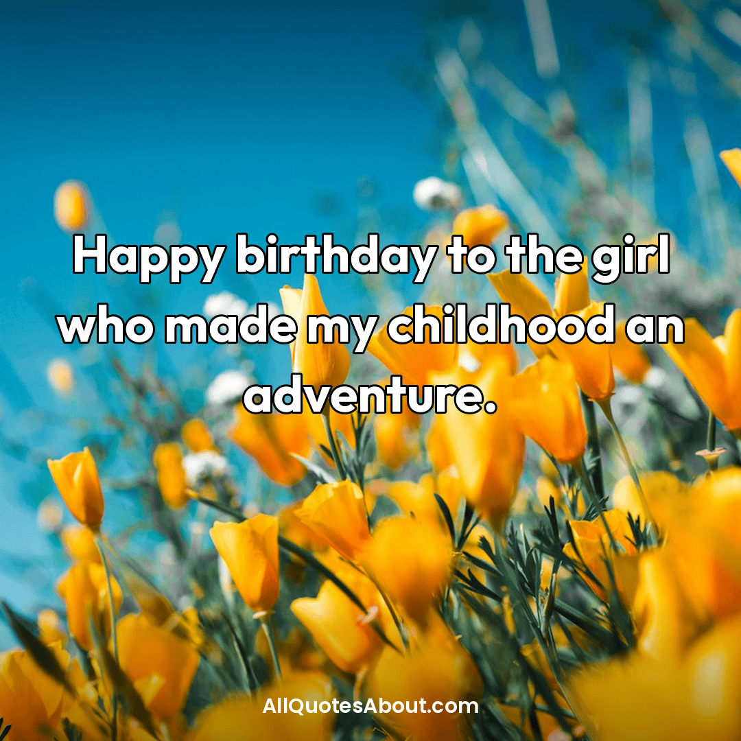 birthday wishes for sister