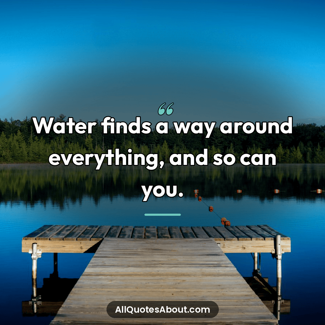 water quote