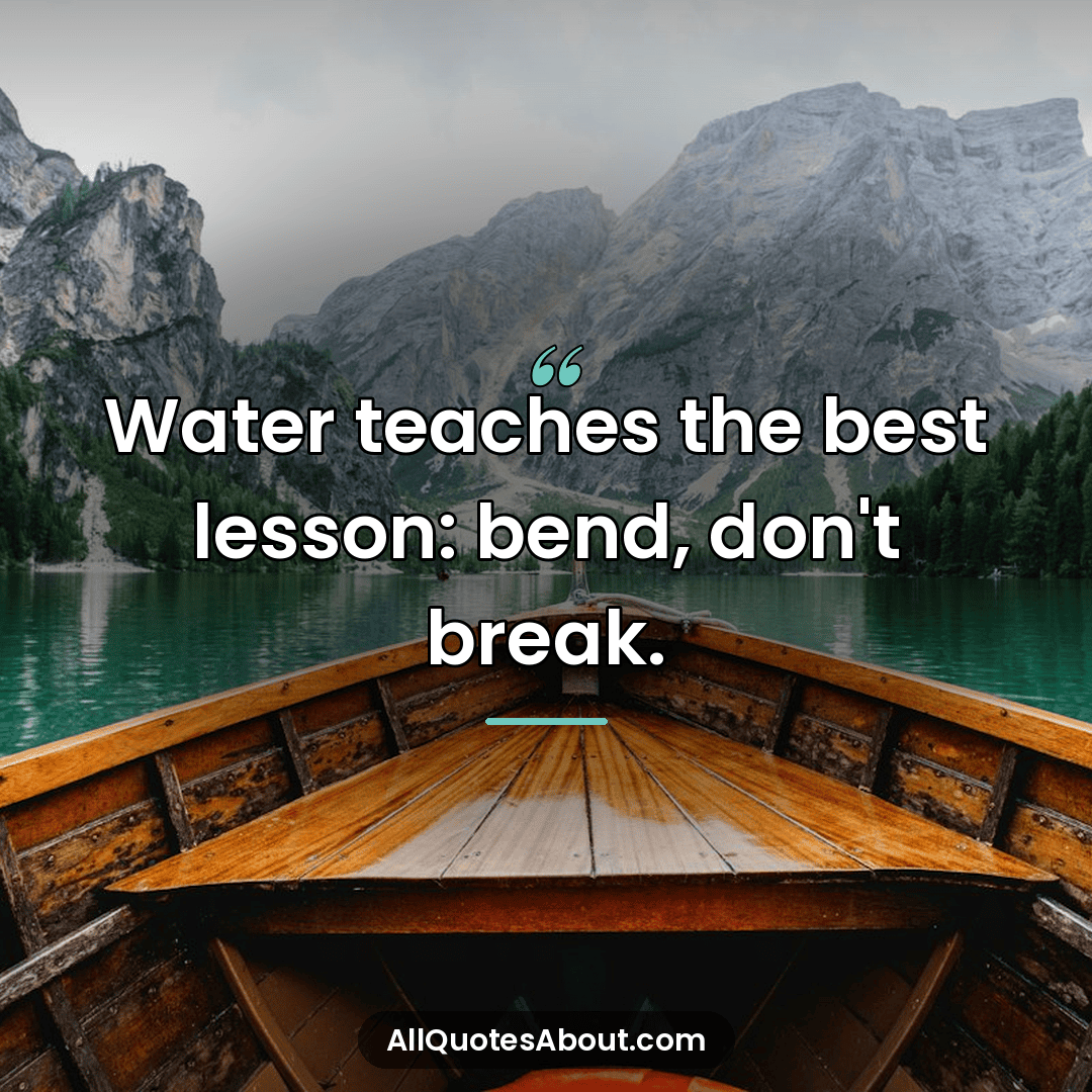 sayings like flowing water
