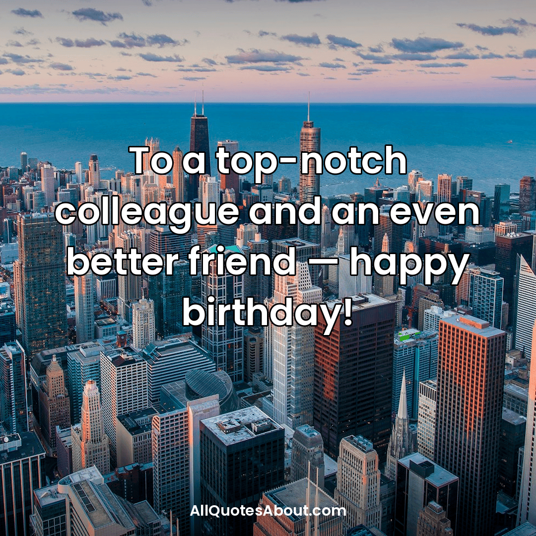 birthday card messages for coworker