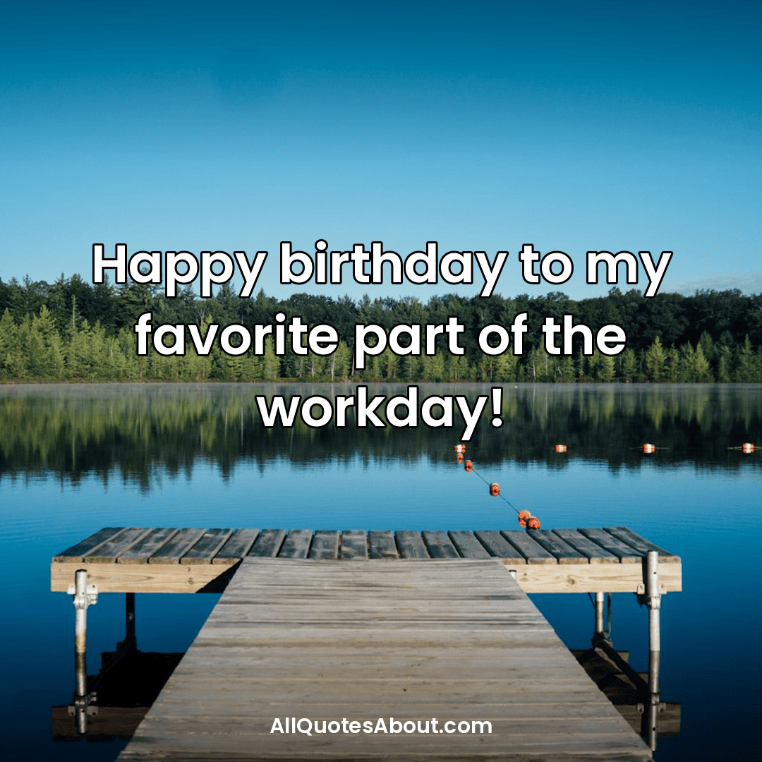 birthday card for coworker
